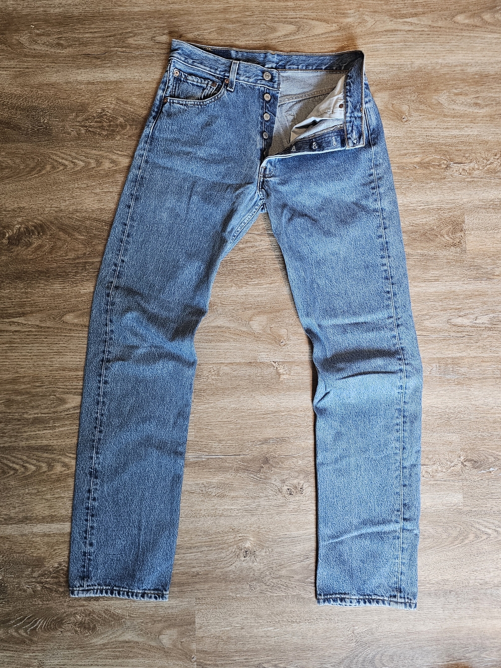 🔥Vintage Y2K Levi's 501 Jeans 32x33 Button Fly Made in Colombia 06/00 Tag 32x36